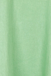 Product shot of the Dawn Shift Dress in colour Green (Green), detail