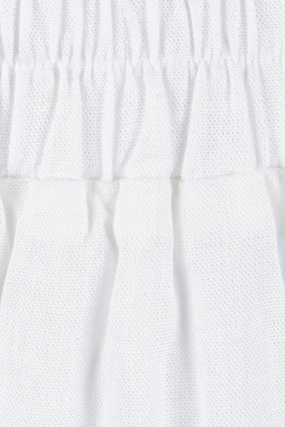 Product shot of the Parker Pant in colour White (White), detail