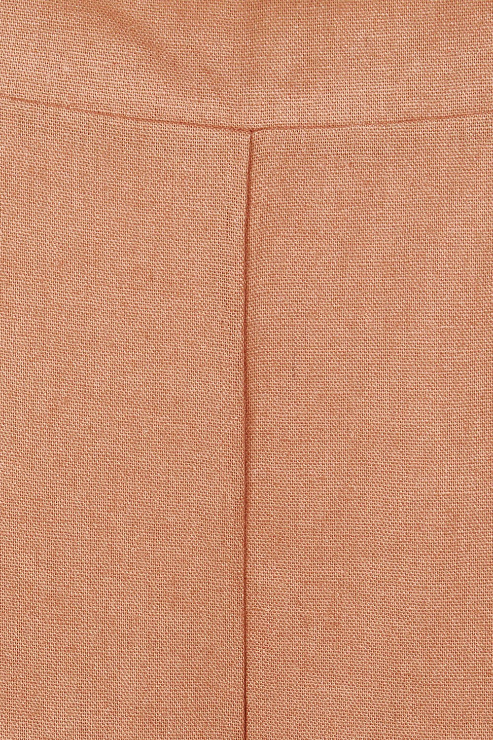 Product shot of the Parker Pant in colour Bronze, detail
