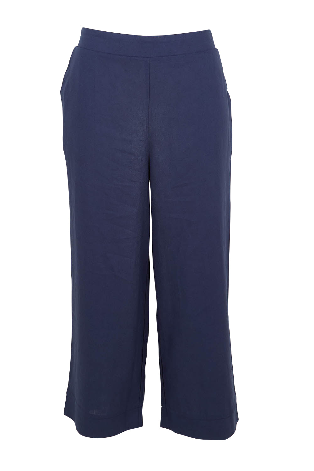 Product shot of the Parker Pant in colour Navy (Blue), from the front