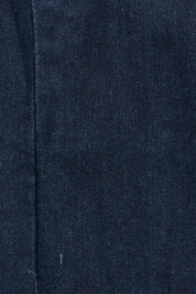 Product shot of the Denim Maxi Jogger Skirt in colour Darkblue (Blue), detail