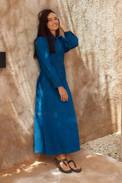 Detroit Denim Dress – Blue