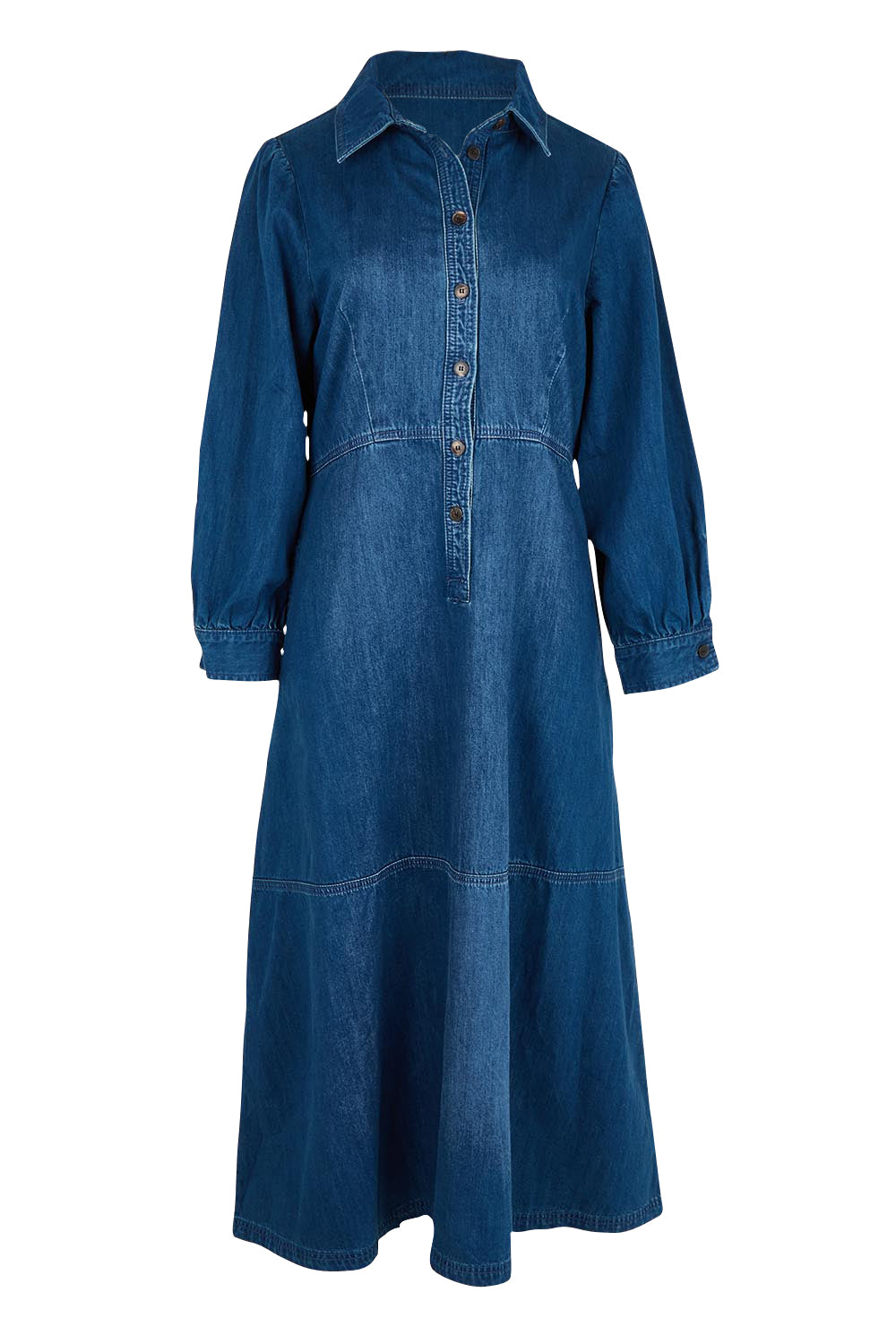 Detroit Denim Dress – Blue
