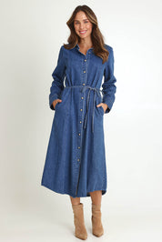 Nico Denim Dress – Midblue