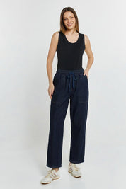 Quinn Stretch Jogger - Bluewash