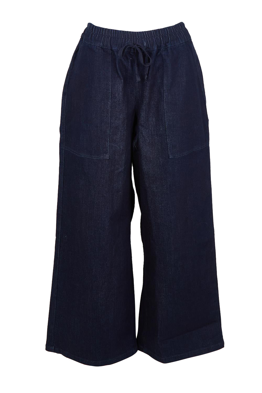 Product shot of the Quinn Stretch Jogger in colour Bluewash (Blue), from the front