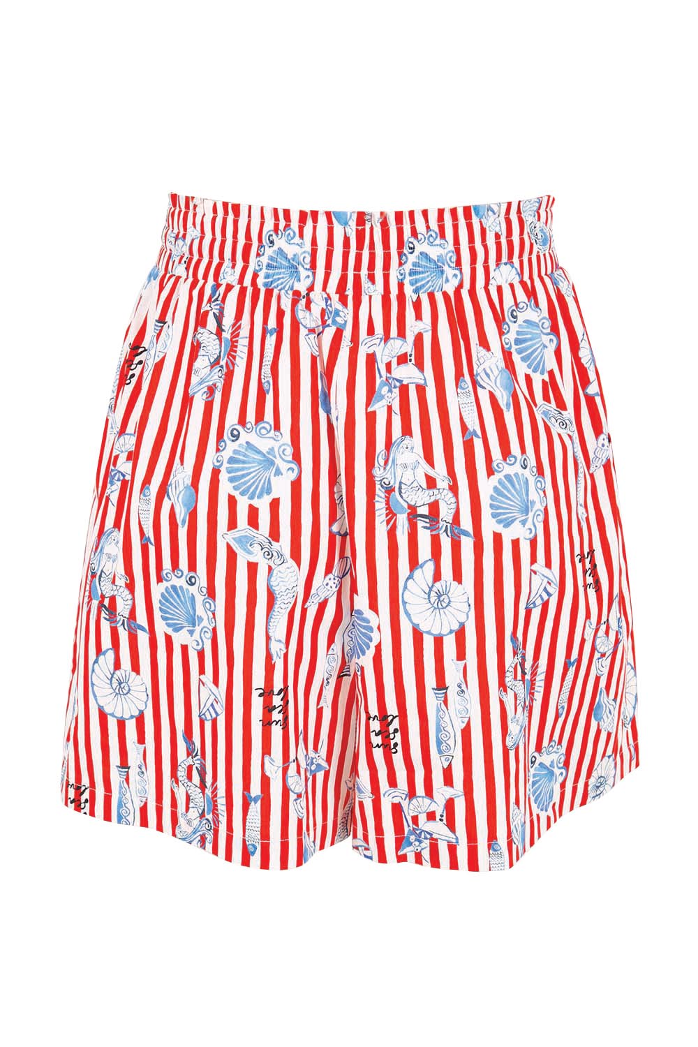 Product shot of the Amalfi Short – Amalfi in colour Amalfi, from the back
