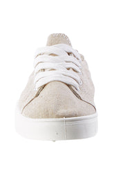 Product shot of the Sail Sneaker in colour Linen, detail