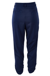 Product shot of The Best Seller Pant in colour Navy (Blue), from the back