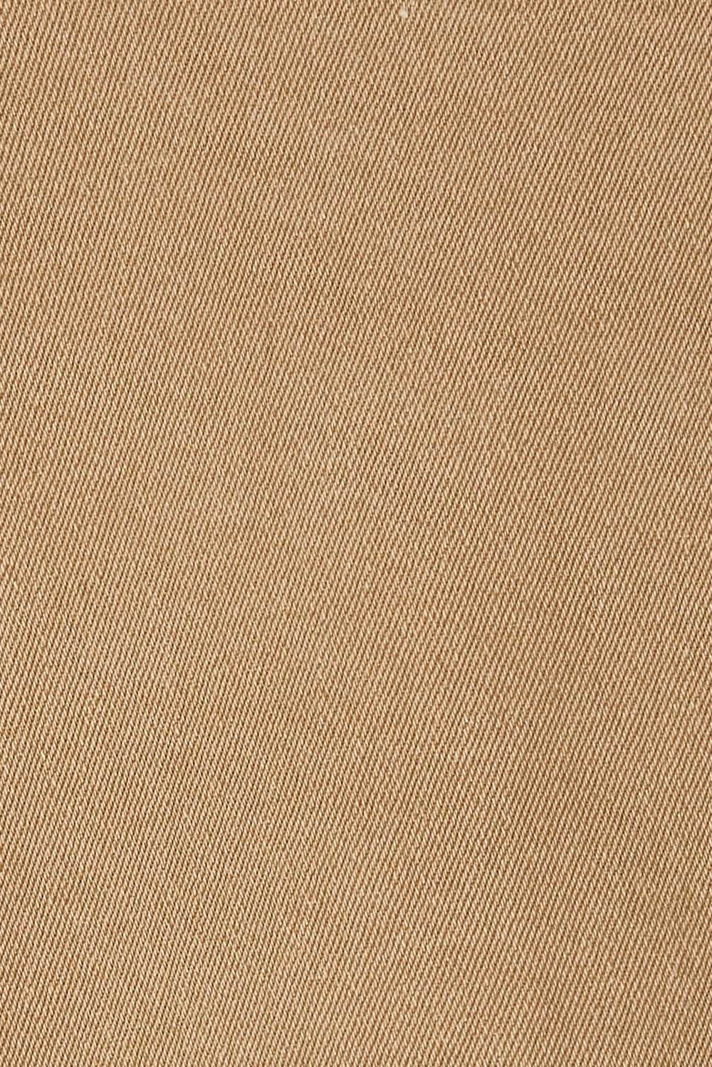 Product shot of The Denim Jacket in colour Tan, detail