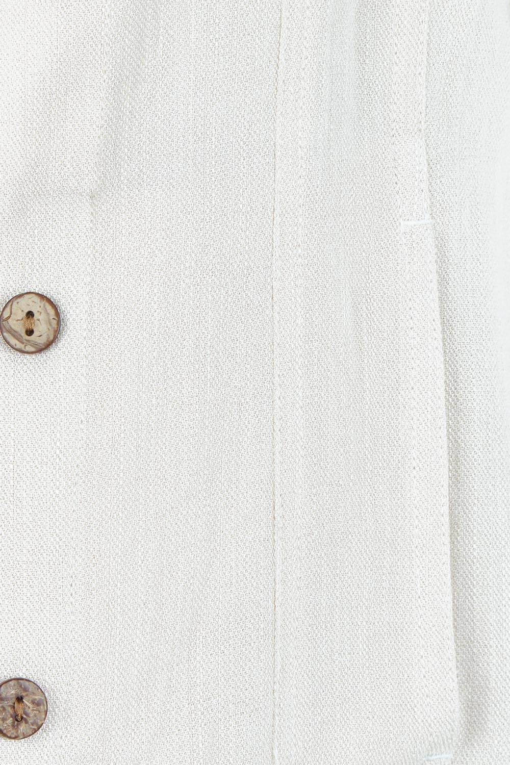 Product shot of The Must Have Linen Look Jacket in colour Sand, detail