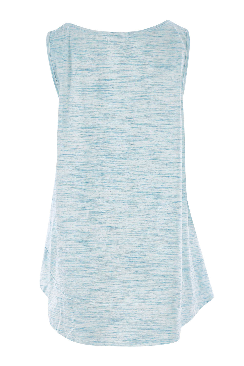 Product shot of The Swing Tank in colour Bluemarle (Blue), from the back