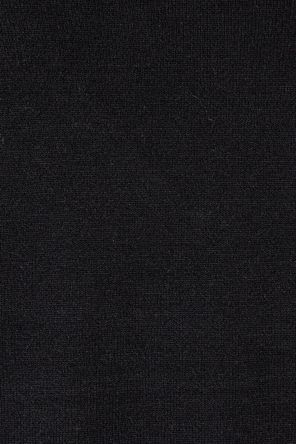 Product shot of The Comfort True Knit Dress in colour Black (Black), detail