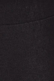 Product shot of The Brushed Bengaline Pant in colour Black (Black), detail