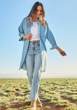 The Keepers Highwaisted Straight Jean - Lightdenim