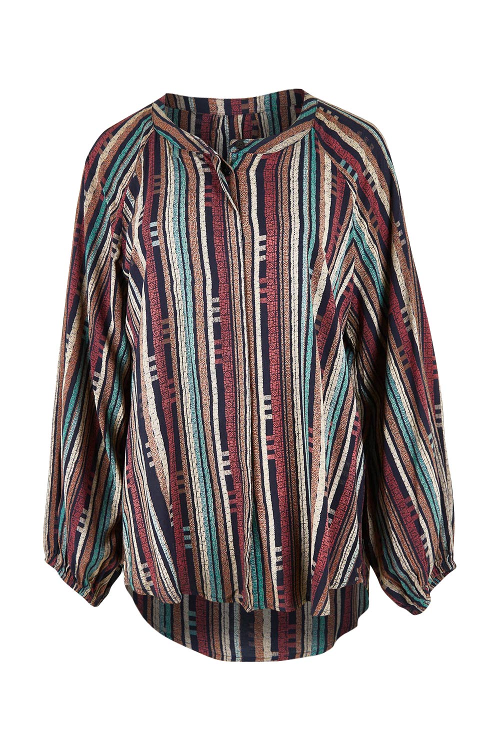 Preloved The Long Sleeve Crew Neck Shirt - Aztec