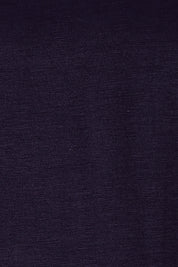 Product shot of The Chiffon Underlay Layered Tee in colour Darknavy (Blue), detail