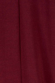 Product shot of The Recycled Swing Top in colour Burgundy (Red), detail