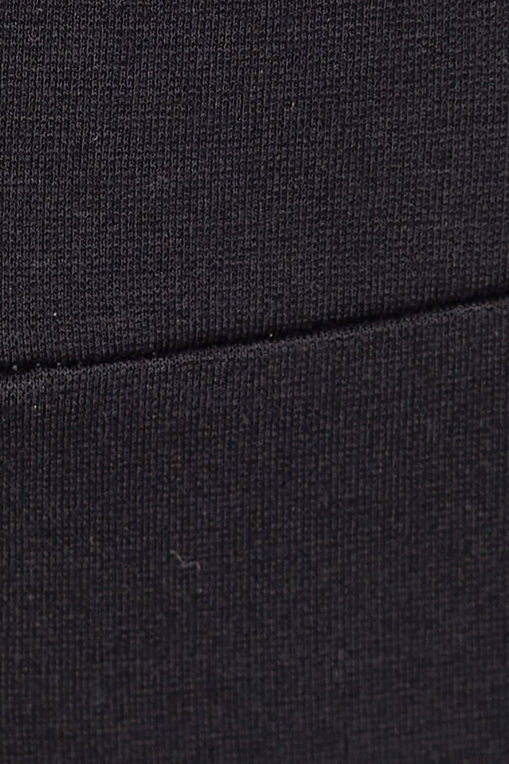 Product shot of The Pull On Ponte Boot Leg Pant in colour Black (Black), detail