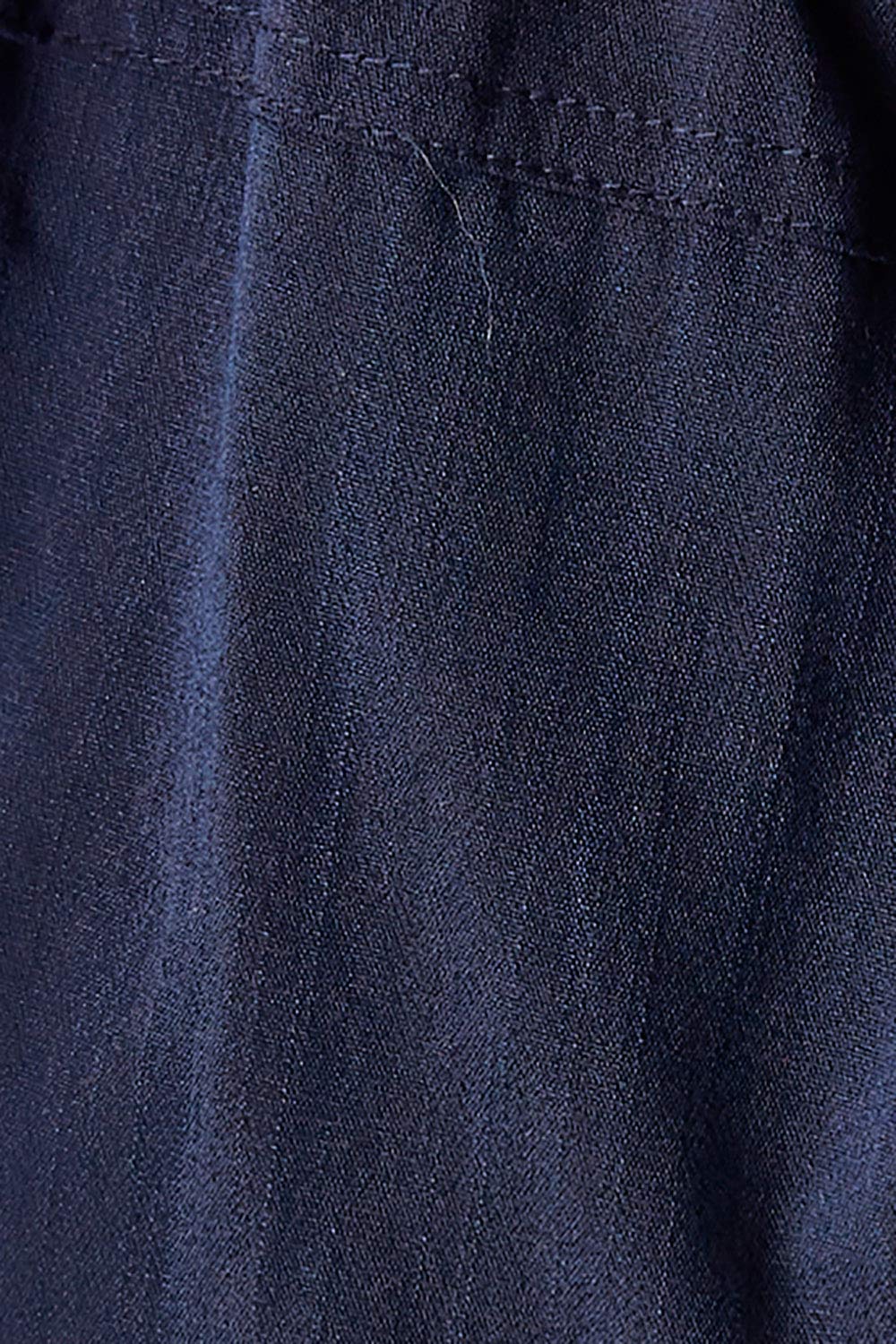 Product shot of The Easy Wear Pant in colour Navy (Blue), detail
