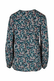 Preloved The V Neck Rayon Top - Fernfloral