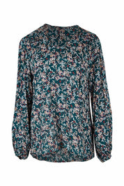Preloved The V Neck Rayon Top - Fernfloral
