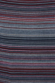 Product shot of The Striped Light Knit Lined Skirt in colour Greypink (Grey), detail