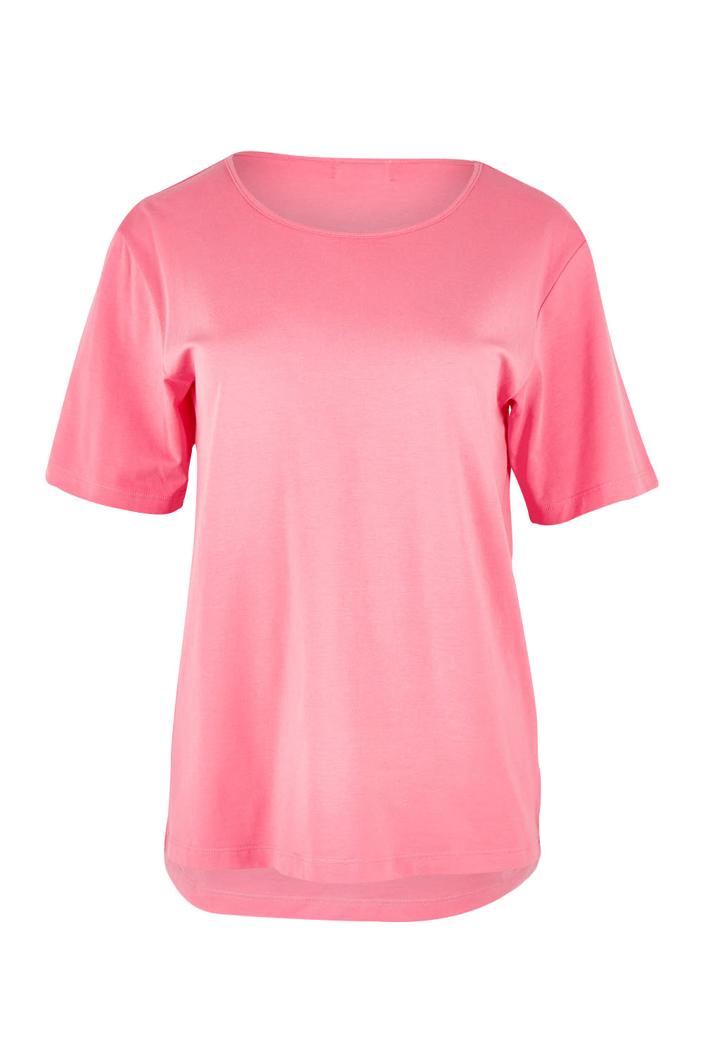 Product shot of The Keepers Tee in colour Blush (Pink), from the front
