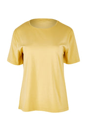 Product shot of The Keepers Tee in colour Camel, from the front