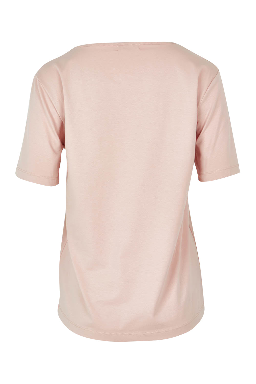 Product shot of The Keepers Tee in colour Dustyrose (Pink), from the back
