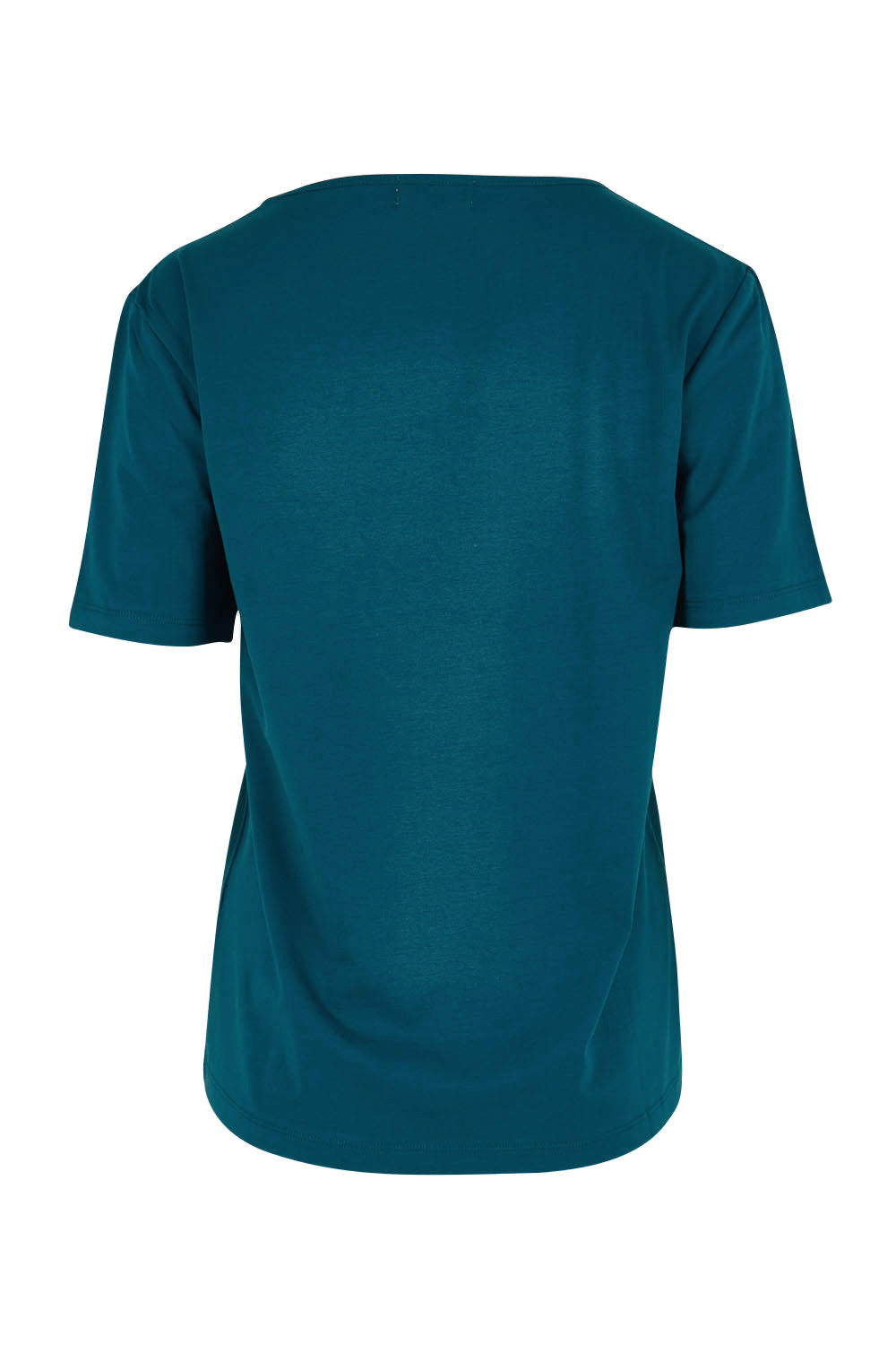 Product shot of the The Keepers Cotton Tee – Opal in colour Opal, from the back