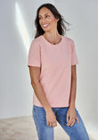 The Keepers Cotton Tee – Softpink