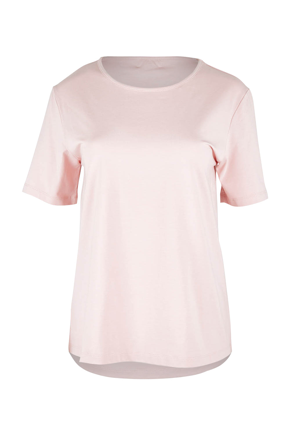 Product shot of The Keepers Tee in colour Softpink (Pink), from the front