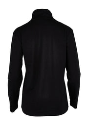 Product shot of The Keepers Skivvy in colour Black (Black), from the back