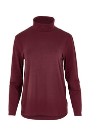 Product shot of The Keepers Skivvy in colour Burgundy (Purple), from the front