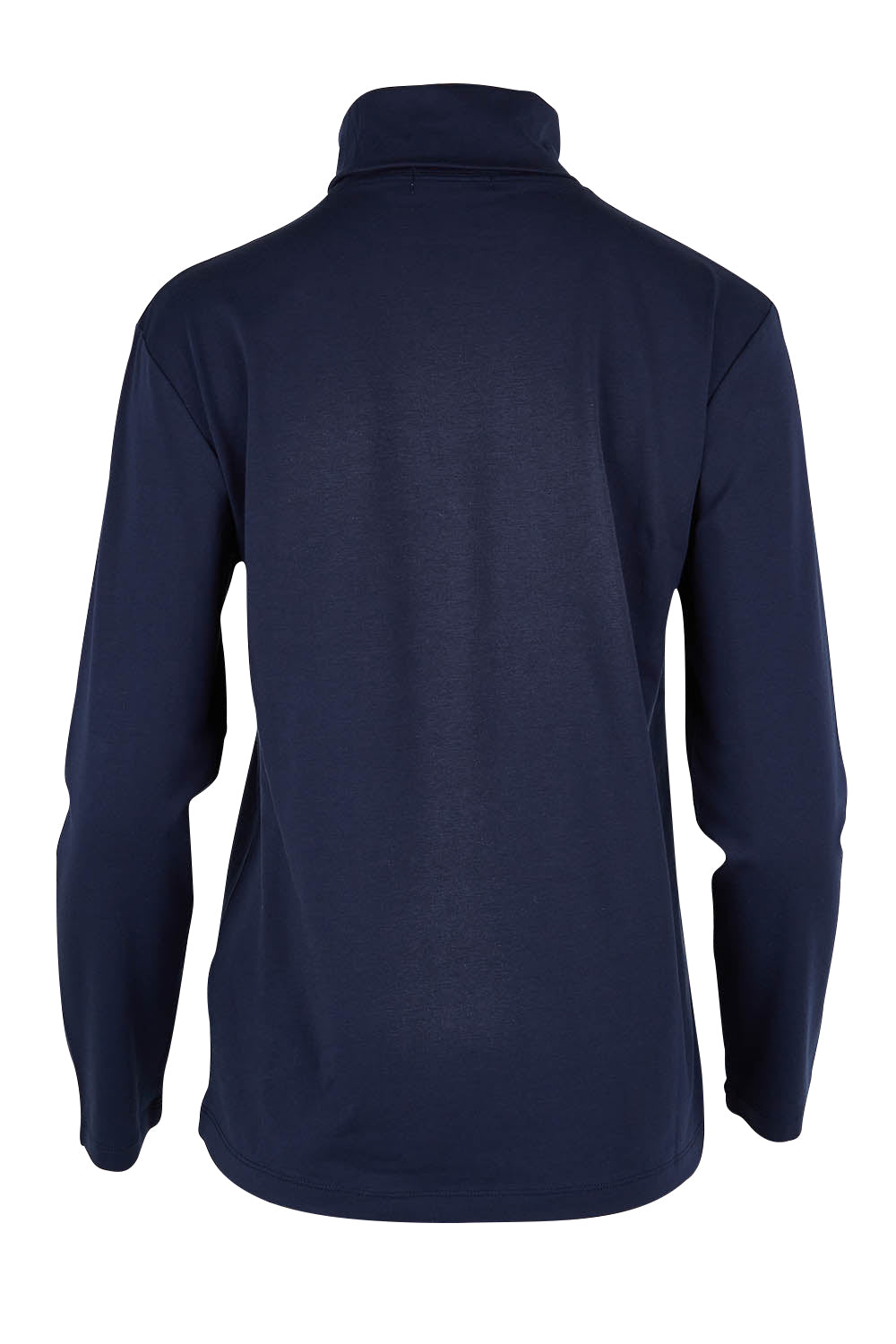 Product shot of The Keepers Skivvy in colour Darknavy (Blue), from the back