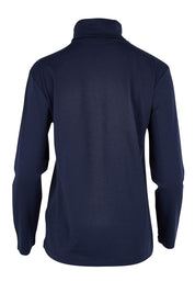 Product shot of The Keepers Skivvy in colour Darknavy (Blue), from the back