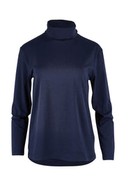 Product shot of The Keepers Skivvy in colour Darknavy (Blue), from the front