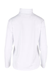 Product shot of The Keepers Skivvy in colour White (White), from the back