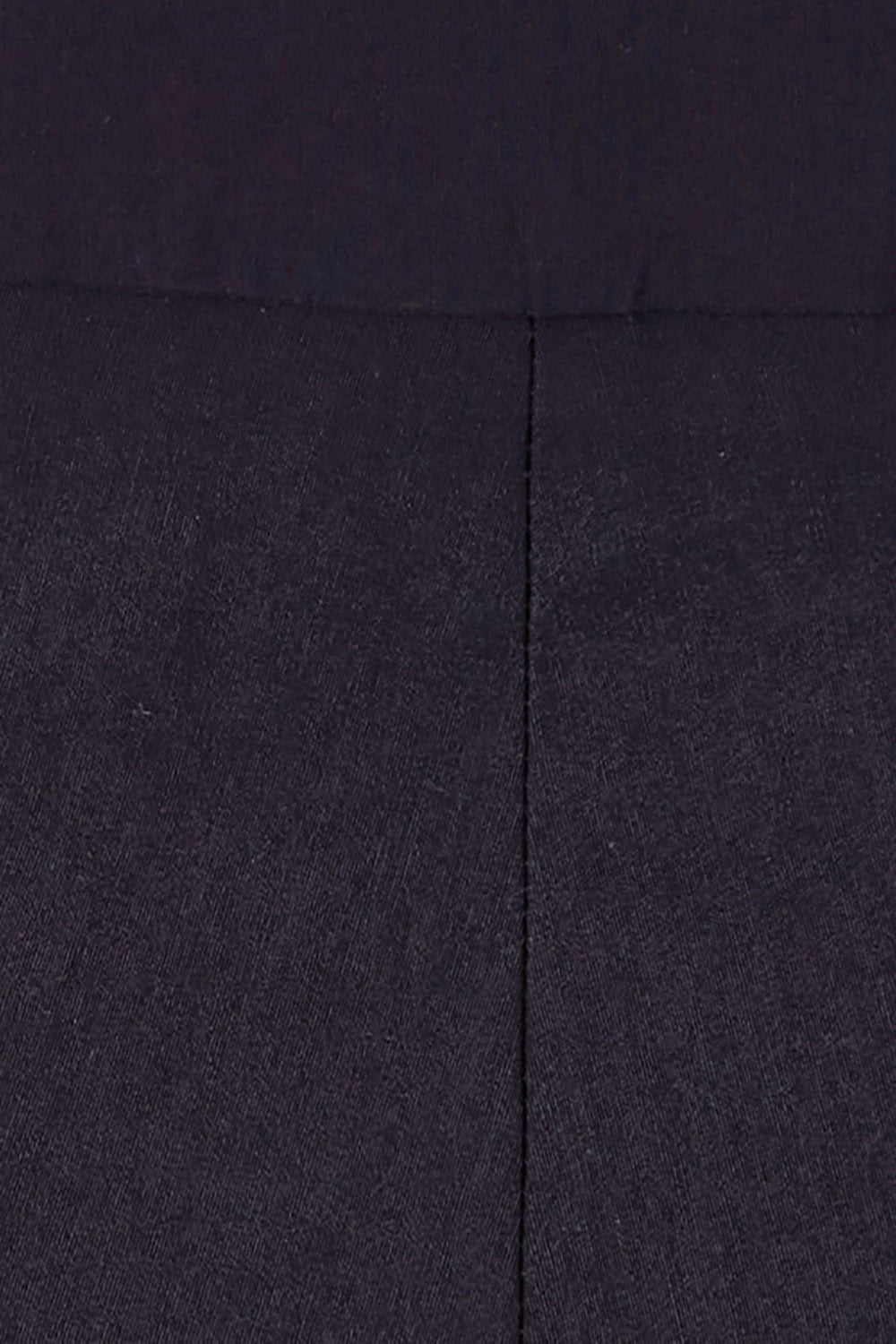 Product shot of The Bengaline Everyday Pant in colour Navy (Blue), detail