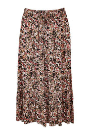 Preloved The Pull On Fit And Flare Skirt - Floral
