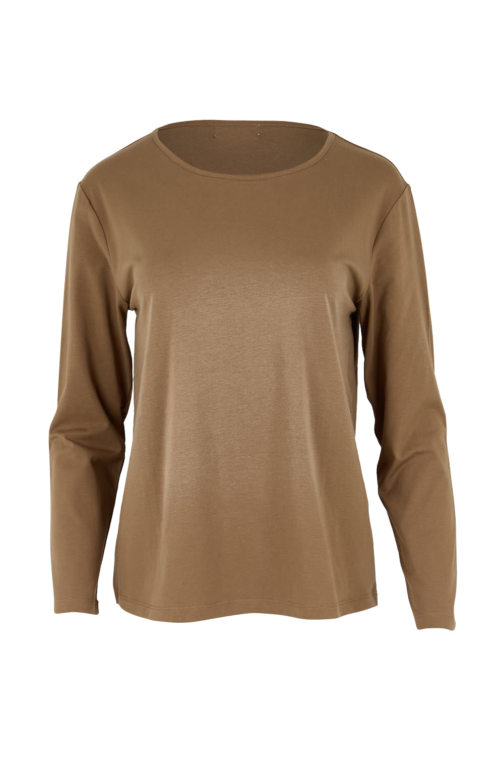 The Keepers Cotton Long Sleeve Tee – Cocoa
