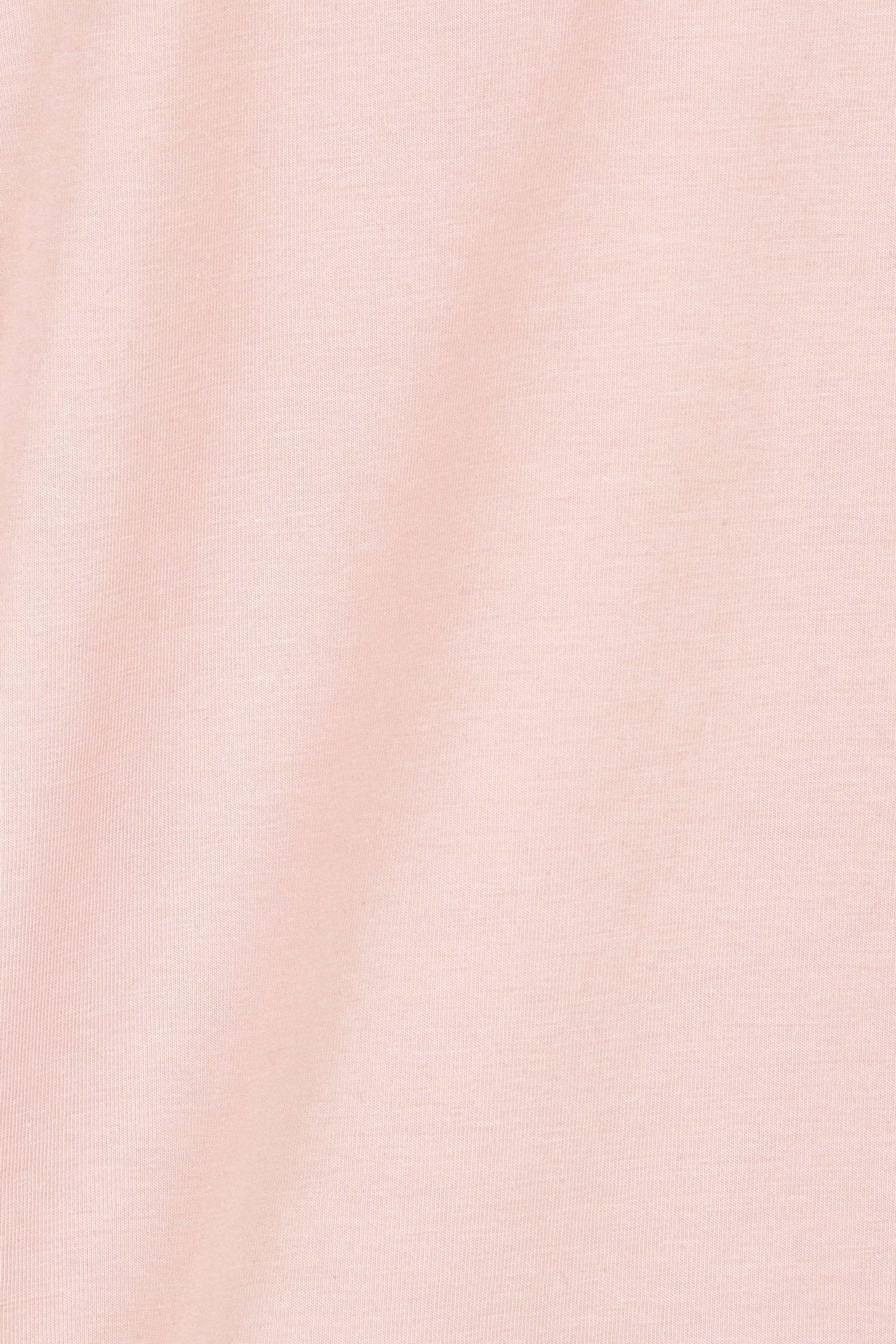 Product shot of The Keepers Long Sleeve Tee in colour Softpink (Pink), detail