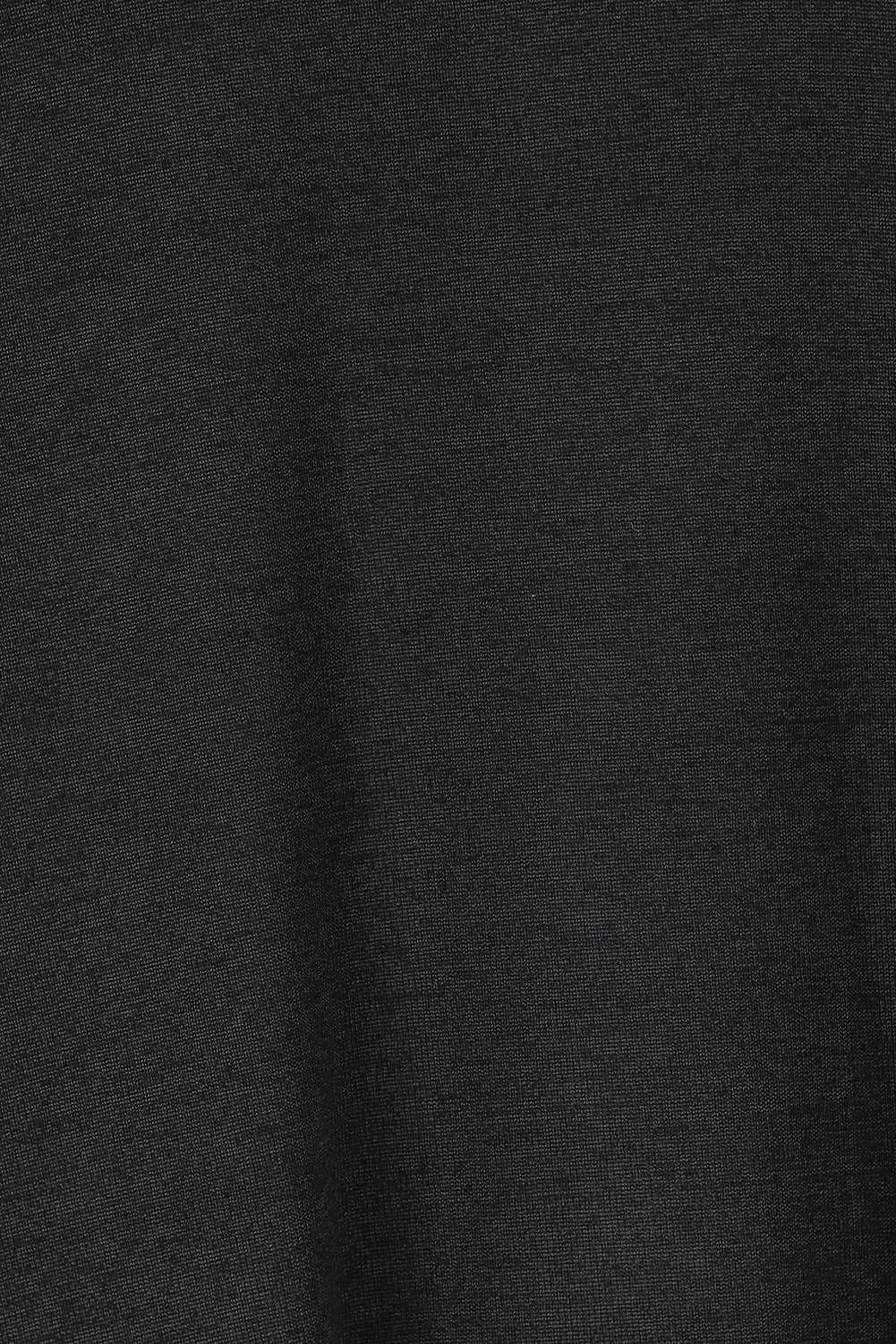 Product shot of The Perfect Summer Knit Cardi in colour Black (Black), detail