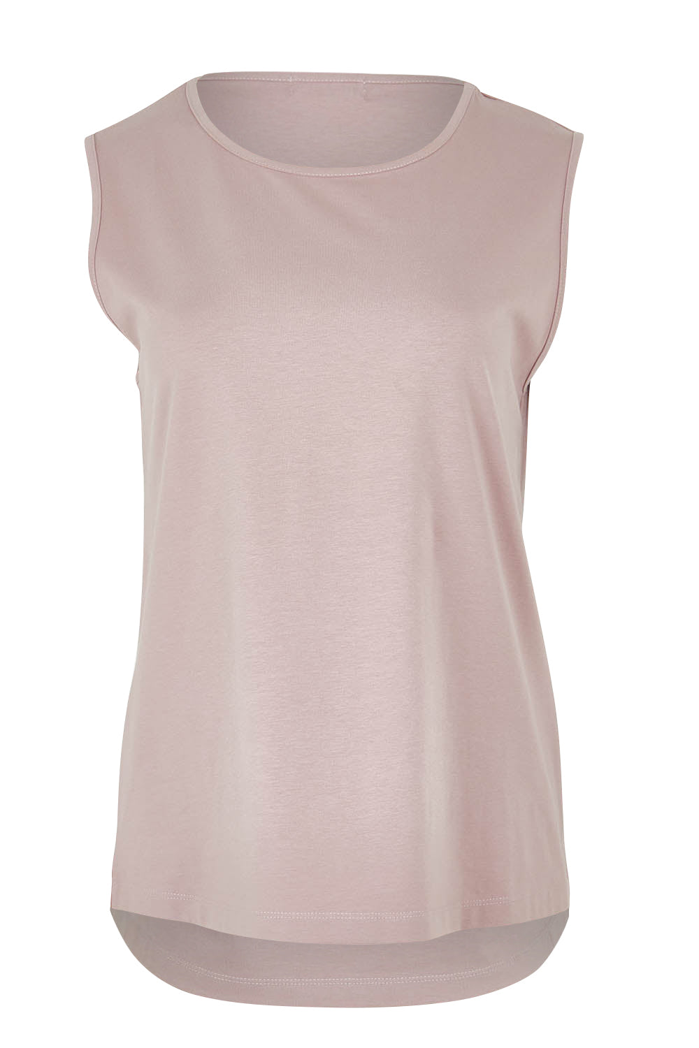 Product shot of The Keepers Classic Tank in colour Dustylilac (Purple), from the front