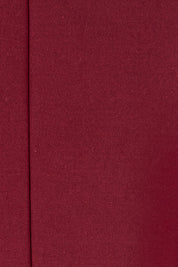 Product shot of The Recycled Easy Wear Keyhole Dress in colour Burgundy (Purple), detail