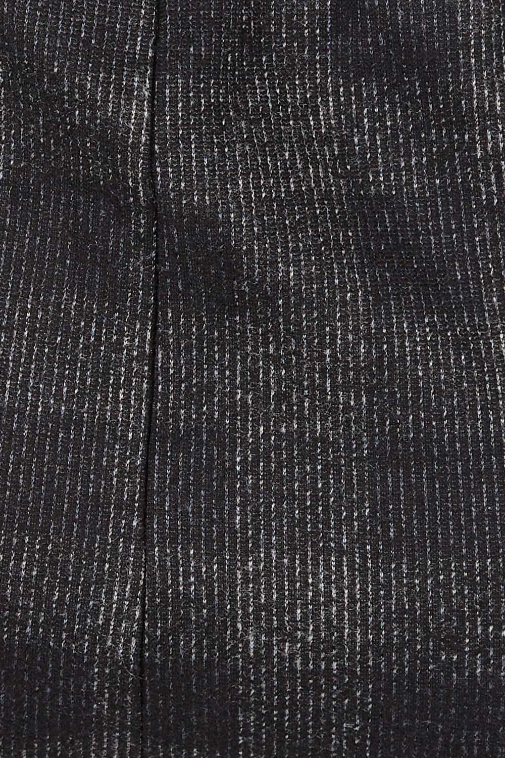Product shot of The Ponte Check Pant in colour Blackgrey (Black), detail