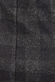 Product shot of The Ponte Check Pant in colour Blackgrey (Black), detail