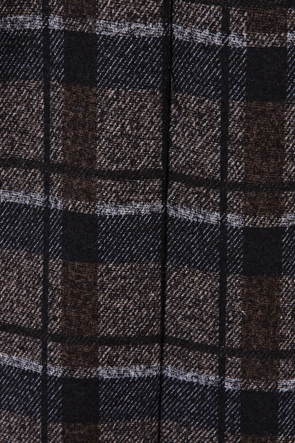 Product shot of The Ponte Check Dress in colour Chocnavy (Blue), detail