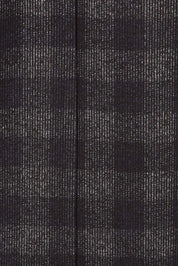 Product shot of The Ponte Check Dress in colour Blackgrey (Black), detail